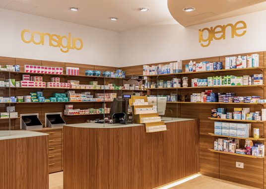 Progettazione farmacia Onsago Bergamo